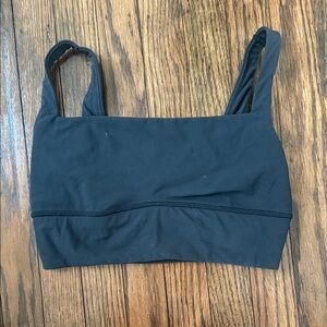 SKIMS Charcoal Sports Bra size S